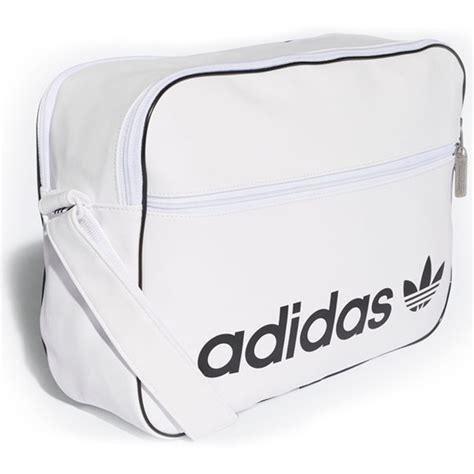 bolsa branca adidas